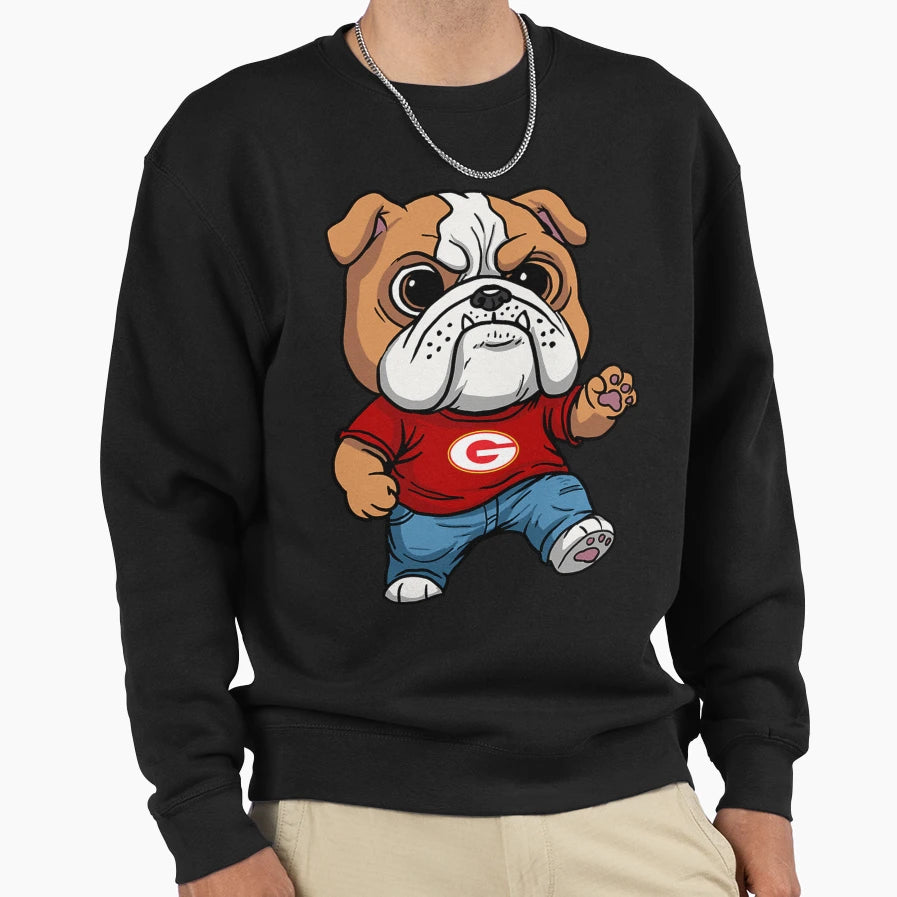 Goochland Bulldog Sweatshirt - Aesthetic Graphic Unisex - T-Shirt, Sweatshirt, Hoodie