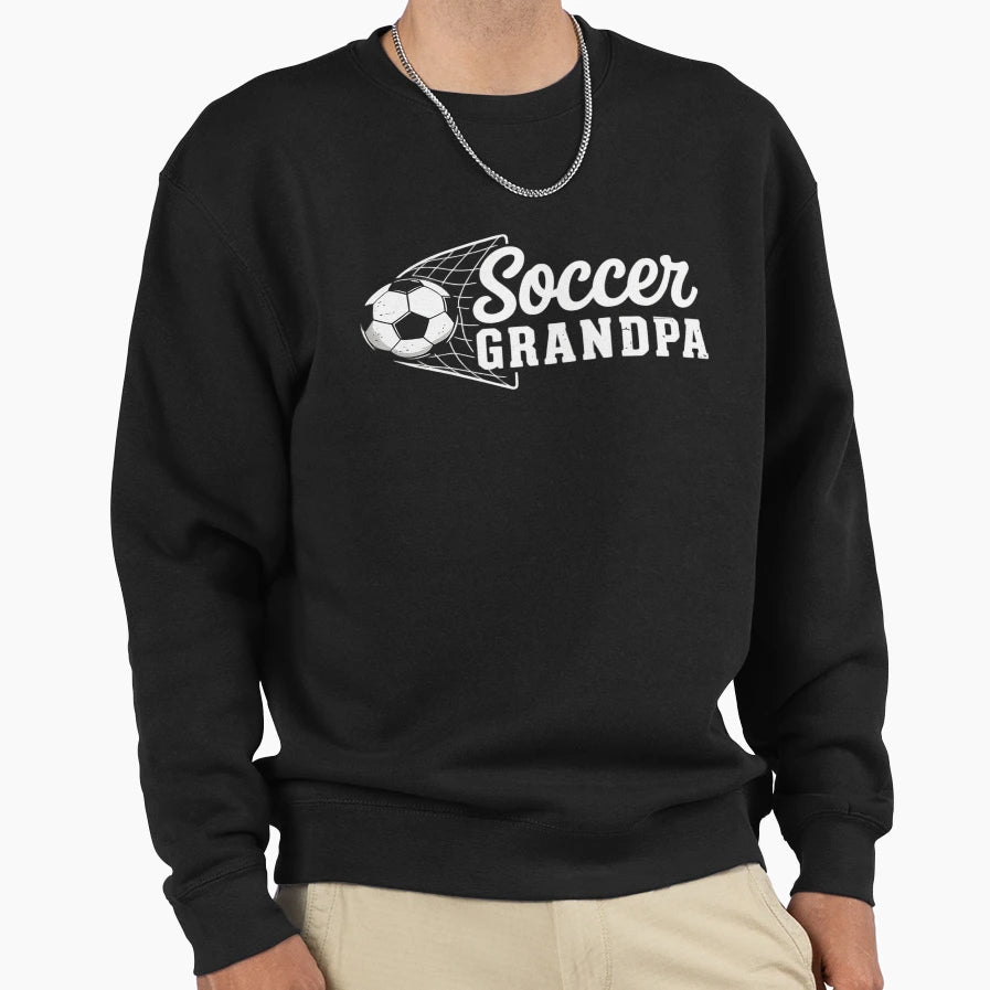 Soccer Grandpa Soccer Player Sweatshirt - Novelty Apparel Unisex - T-Shirt, Sweatshirt, Hoodie