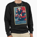 Quarterbear Bear Quarterback Sweatshirt - Minimalist Print for Adults - T-Shirt, Sweatshirt, Hoodie