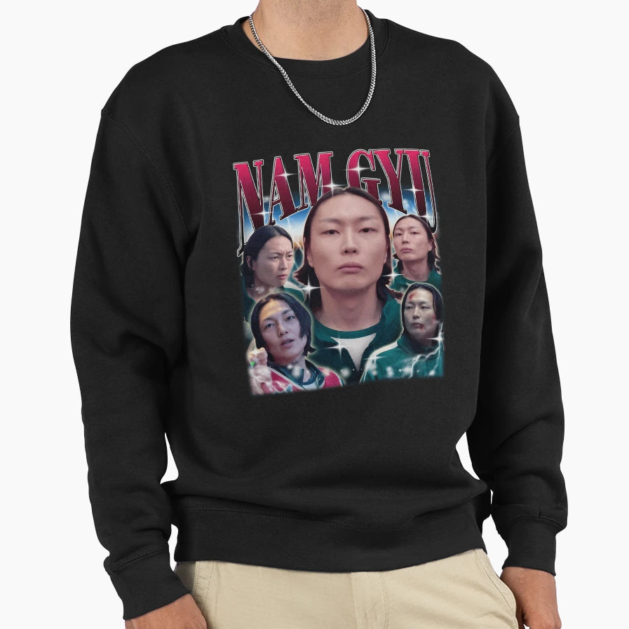 Nam Gyu K Drama Inspired Art Sweatshirt - Custom Art Print Men Women - T-Shirt, Sweatshirt, Hoodie