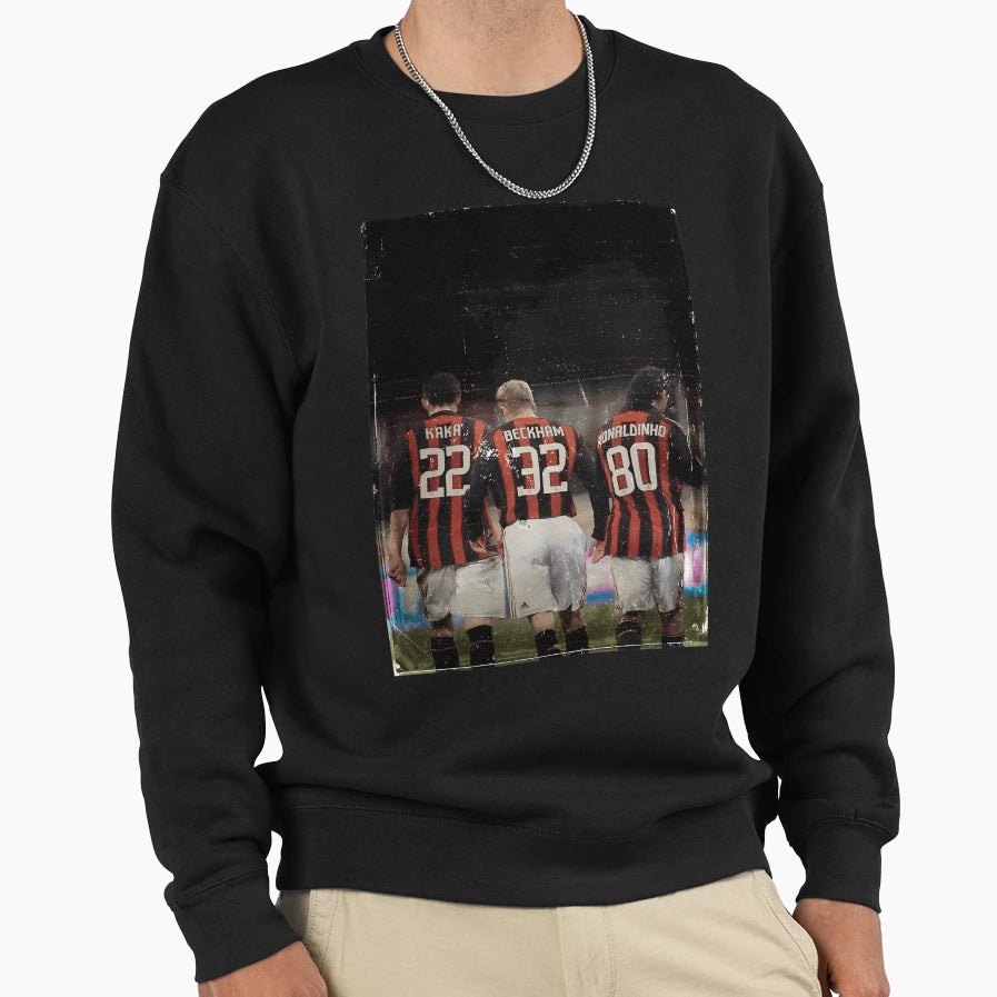 Legendary Trio Milan Sweatshirt - Unique Graphic Men Women - T-Shirt, Sweatshirt, Hoodie