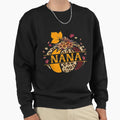 Nana Pumpkin Leopard Sunflower Sweatshirt - Graphic Print Men Women - T-Shirt, Sweatshirt, Hoodie