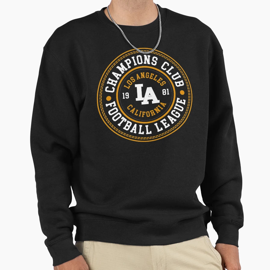 Los Angeles Sweatshirt - Minimalist Print for Adults - T-Shirt, Sweatshirt, Hoodie