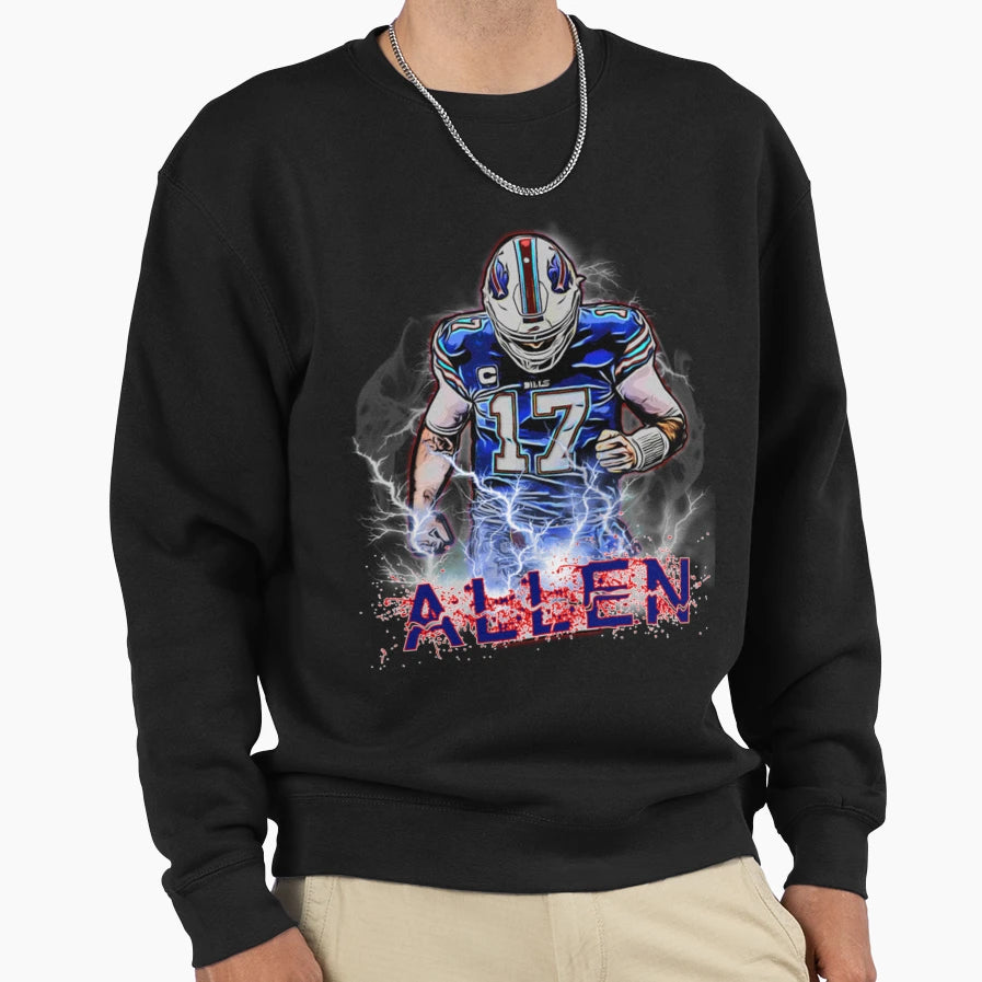 JA Buffalo Bills JA Sweatshirt - Custom Art Print for Adults - T-Shirt, Sweatshirt, Hoodie