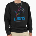 Detroit Lions Team Lockup Kt 172 Sweatshirt - Fun Novelty Design Unisex - T-Shirt, Sweatshirt, Hoodie
