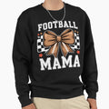 Coquette Bow American Football Sweatshirt - Minimalist Print Men Women - T-Shirt, Sweatshirt, Hoodie