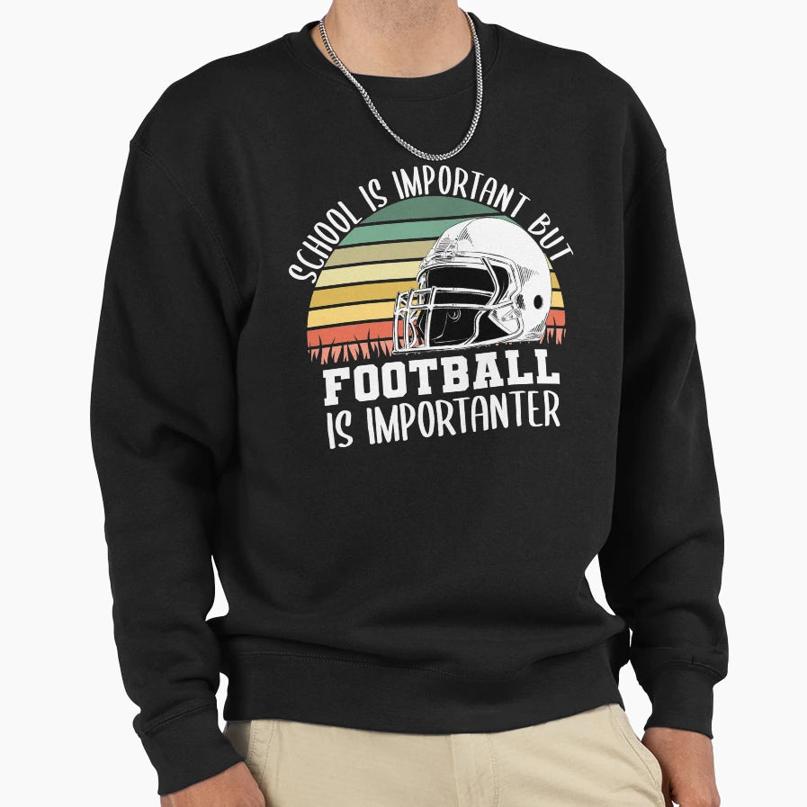 Education Is Important But Sweatshirt - Custom Art Print Men Women - T-Shirt, Sweatshirt, Hoodie