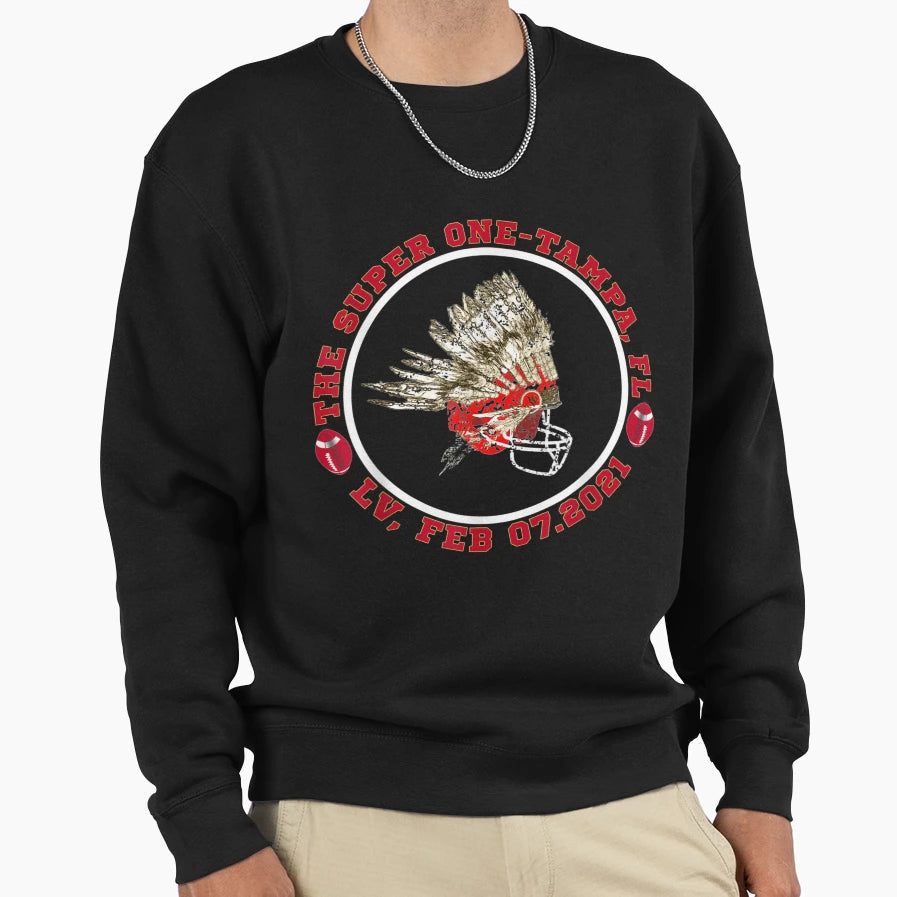 Super Big Game Kansas Feb 7 2021 Sweatshirt - Aesthetic Graphic for Adults - T-Shirt, Sweatshirt, Hoodie