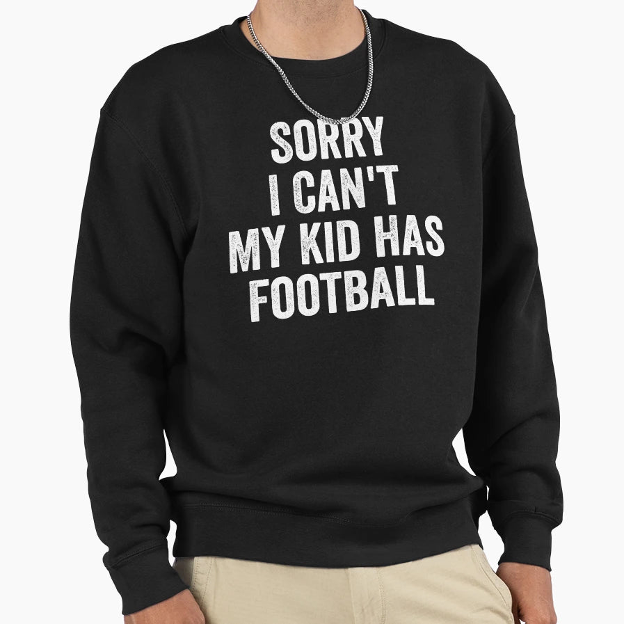 Football Parent Football Mom Dad Sweatshirt - Graphic Print for Adults - T-Shirt, Sweatshirt, Hoodie