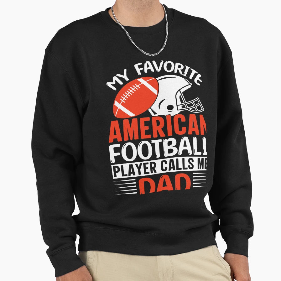 Football Lover American Football Sweatshirt - Aesthetic Graphic Men Women - T-Shirt, Sweatshirt, Hoodie