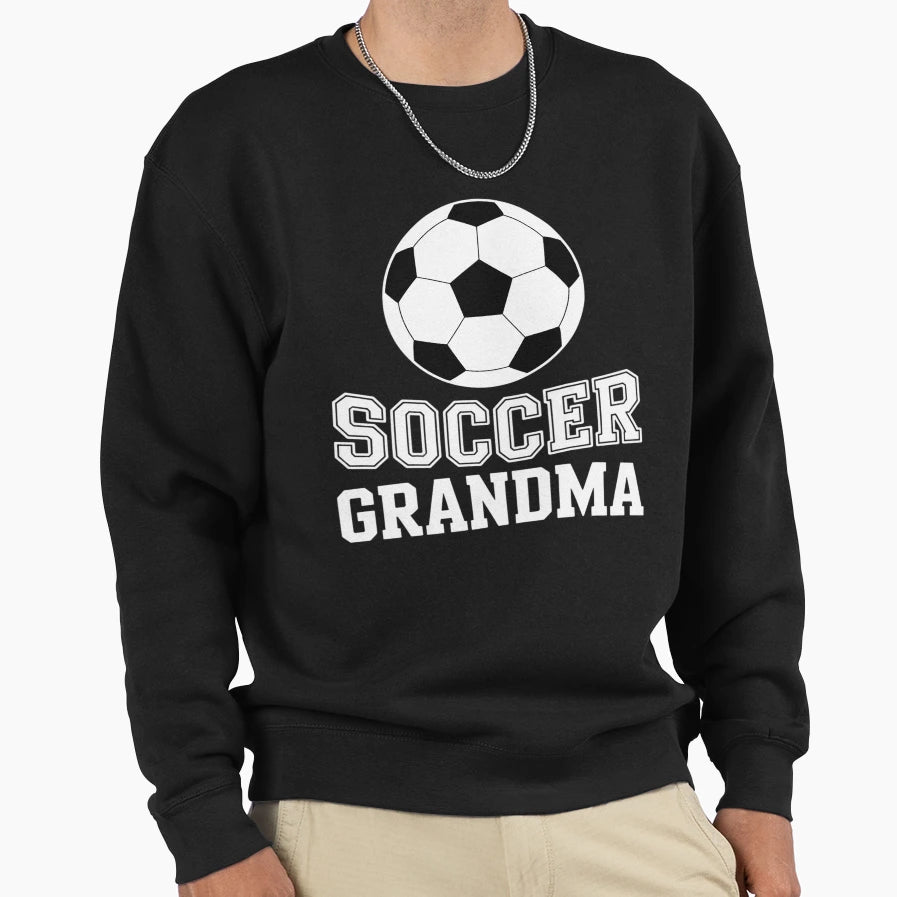 Soccer Grandma Soccer Player Game Sweatshirt - Minimalist Print Men Women - T-Shirt, Sweatshirt, Hoodie
