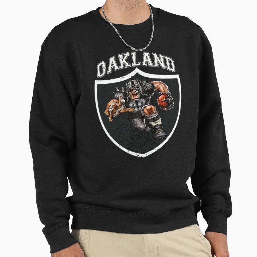 Oakland Football Detroit Football Sweatshirt - Minimalist Print Men Women - T-Shirt, Sweatshirt, Hoodie