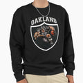 Oakland Football Detroit Football Sweatshirt - Minimalist Print Men Women - T-Shirt, Sweatshirt, Hoodie