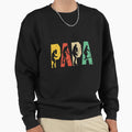 Mens Surfing Summer Surfer Papa Sweatshirt - Fun Novelty Design Unisex - T-Shirt, Sweatshirt, Hoodie