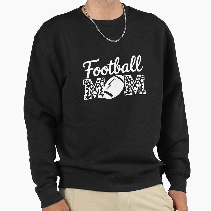 Football Mom Sweatshirt - Novelty Apparel for Adults - T-Shirt, Sweatshirt, Hoodie
