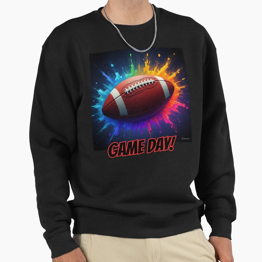 Game Day Football T-Shirt - Novelty Apparel for Adults - T-Shirt, Sweatshirt, Hoodie