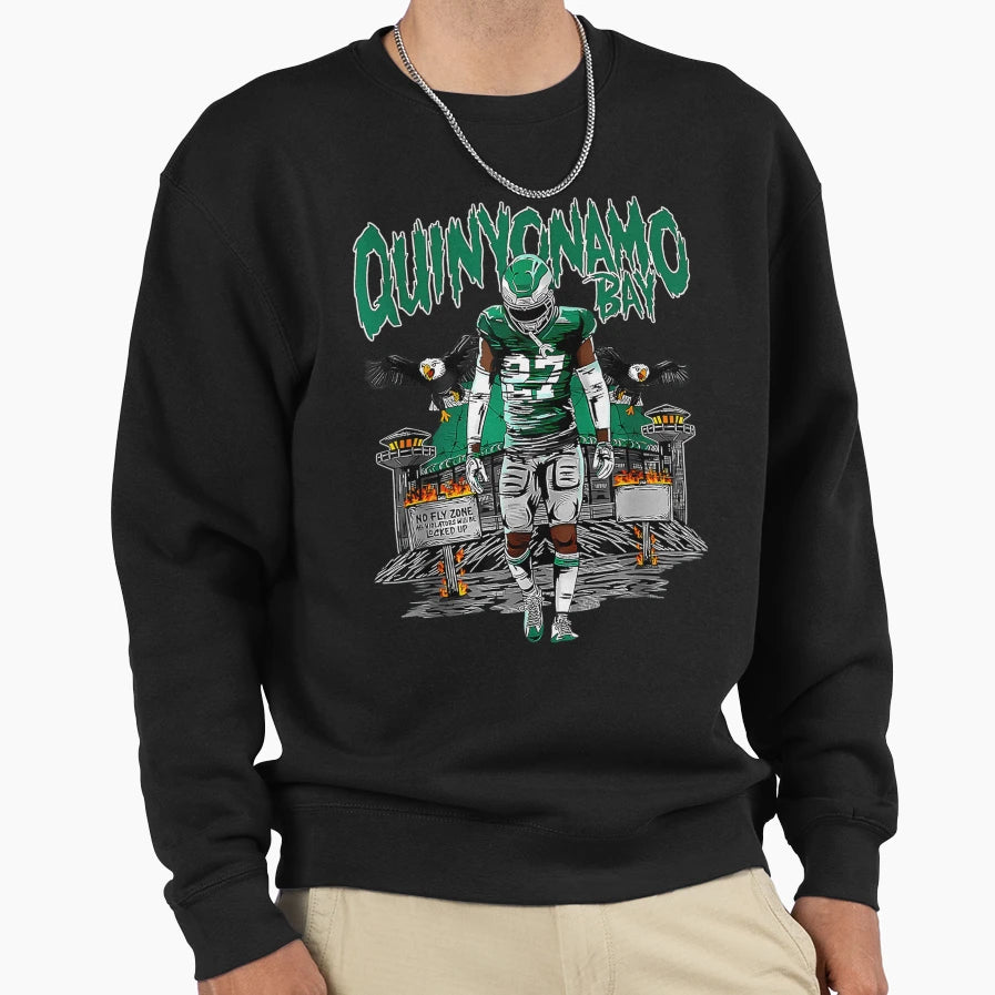 Quinyo Namo Bay Halloween Sweatshirt - Aesthetic Graphic Unisex - T-Shirt, Sweatshirt, Hoodie