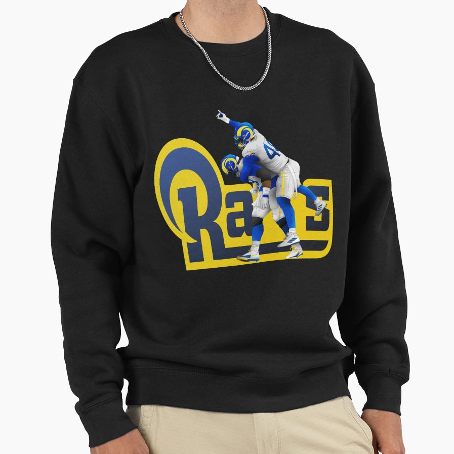 Football Los Angeles Rams Sweatshirt - Graphic Print for Adults - T-Shirt, Sweatshirt, Hoodie