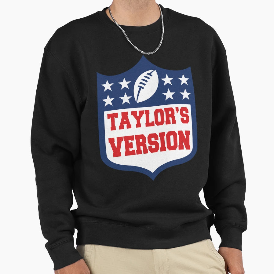 Football Taylors Version Sweatshirt - Minimalist Print for Adults - T-Shirt, Sweatshirt, Hoodie