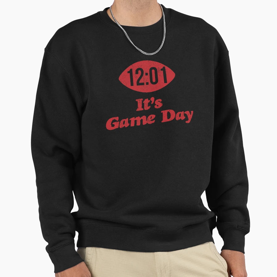Football Game Day Sweatshirt - Custom Art Print Men Women - T-Shirt, Sweatshirt, Hoodie