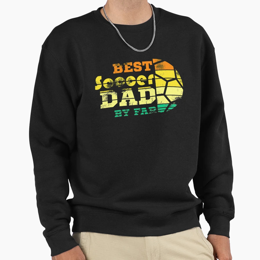 Dad And Son Soocer Sweatshirt - Trendy Graphic Unisex - T-Shirt, Sweatshirt, Hoodie