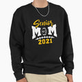 Senior Football Mom 2021 Funny T-Shirt - Fun Novelty Design Unisex - T-Shirt, Sweatshirt, Hoodie
