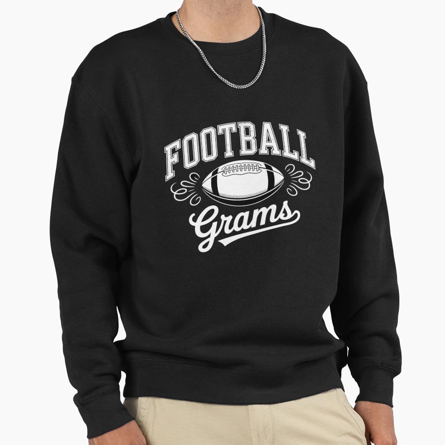 Football Grams Grandma Grams Sweatshirt - Streetwear Style for Adults - T-Shirt, Sweatshirt, Hoodie