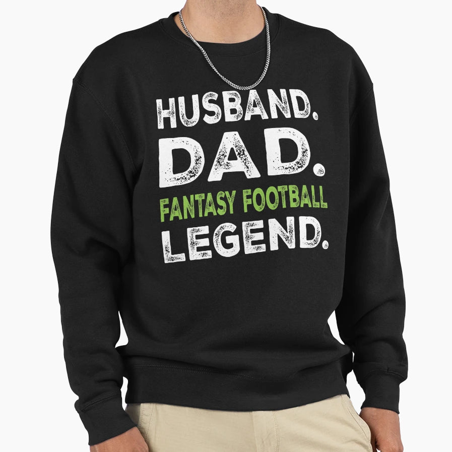 Fantasy Football Sweatshirt - Minimalist Print Men Women - T-Shirt, Sweatshirt, Hoodie