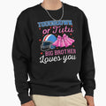 Touchdown Or Tutu Big Brother Loves Sweatshirt - Fun Novelty Design Unisex - T-Shirt, Sweatshirt, Hoodie