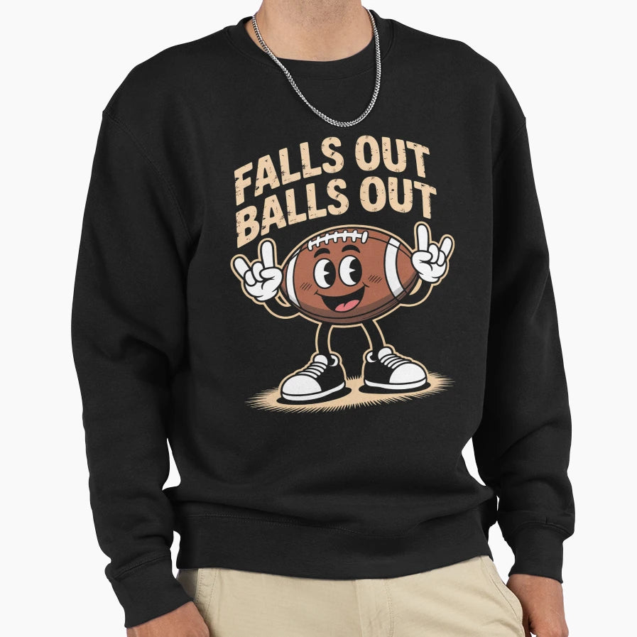 Gameday Funny Football Sweatshirt - Fun Novelty Design for Adults - T-Shirt, Sweatshirt, Hoodie