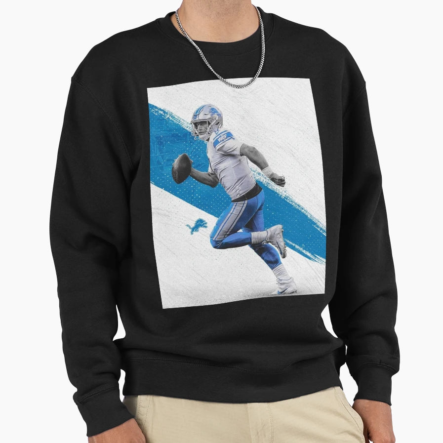 Detroit Lions Sweatshirt - Graphic Print for Adults - T-Shirt, Sweatshirt, Hoodie