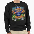Super Bowl Cat Football Cat Sweatshirt - Streetwear Style for Adults - T-Shirt, Sweatshirt, Hoodie