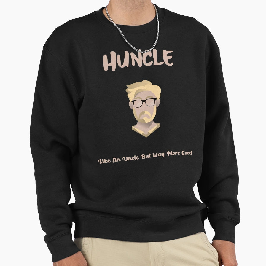 Huncle Humble Blonde Alpha Male Sweatshirt - Novelty Apparel Unisex - T-Shirt, Sweatshirt, Hoodie