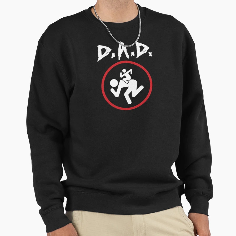 D D Punk Rock Dad D R I Sweatshirt - Custom Art Print for Adults - T-Shirt, Sweatshirt, Hoodie