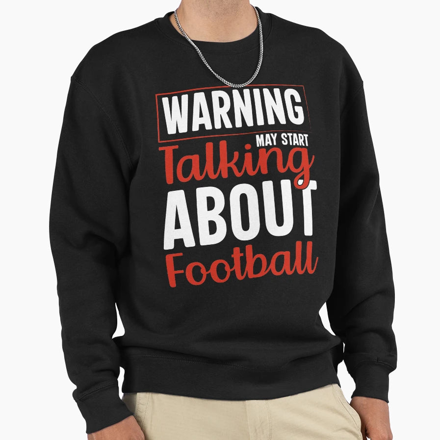 Football Lover American Football Sweatshirt - Custom Art Print Unisex - T-Shirt, Sweatshirt, Hoodie