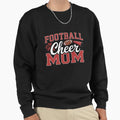 Football Cheer Mom Cheerleader Sweatshirt - Minimalist Print Men Women - T-Shirt, Sweatshirt, Hoodie
