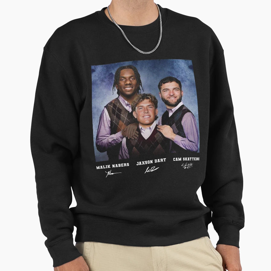 Jaxson Dart Cam Skattebo Malik T-Shirt - Custom Art Print for Adults - T-Shirt, Sweatshirt, Hoodie