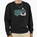Philadelphia Football Qb1 Hurts Sweatshirt - Unique Graphic Men Women - T-Shirt, Sweatshirt, Hoodie