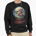 Motivational Win Crystal Ball Sweatshirt - Fun Novelty Design for Adults - T-Shirt, Sweatshirt, Hoodie