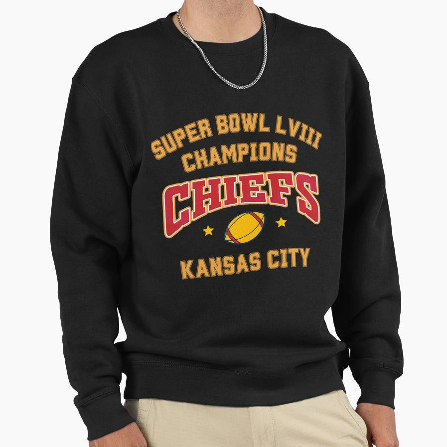 Art Kansas City Chiefs Sweatshirt - Aesthetic Graphic Unisex - T-Shirt, Sweatshirt, Hoodie