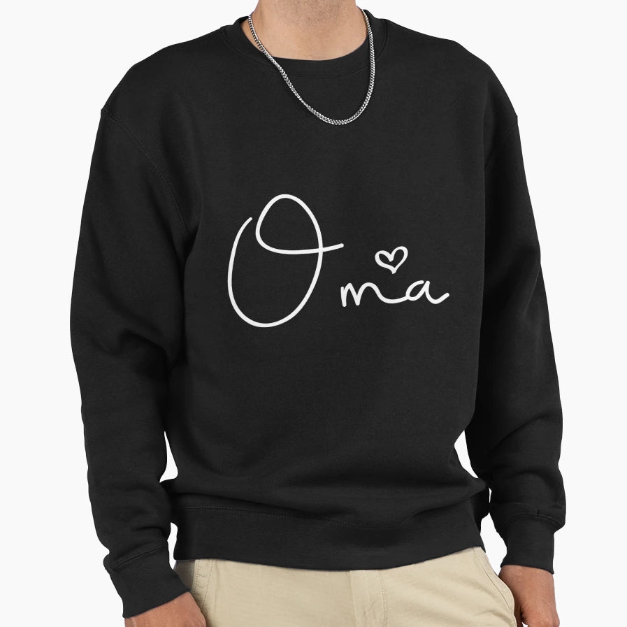 Oma Rainbow Ger Grandma From Grand Sweatshirt - Custom Art Print Unisex - T-Shirt, Sweatshirt, Hoodie