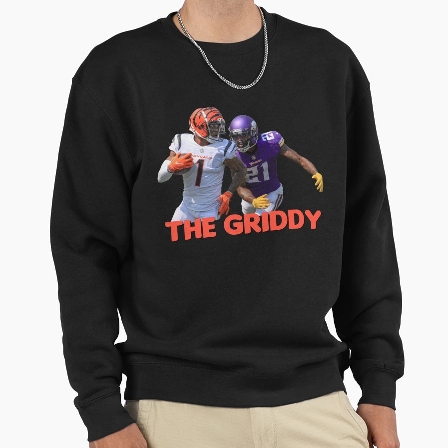 Griddy Duo Sweatshirt - Novelty Apparel for Adults - T-Shirt, Sweatshirt, Hoodie