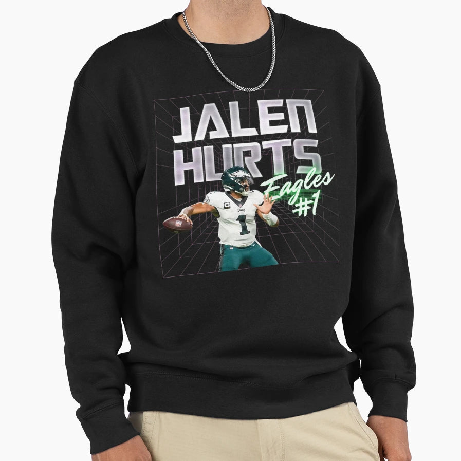 Football Quarterback Player Sports Sweatshirt - Streetwear Style Unisex - T-Shirt, Sweatshirt, Hoodie