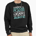 Soccer Player Stole My Heart He Sweatshirt - Fun Novelty Design for Adults - T-Shirt, Sweatshirt, Hoodie