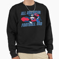 All American Football Dad Sweatshirt - Unique Graphic for Adults - T-Shirt, Sweatshirt, Hoodie