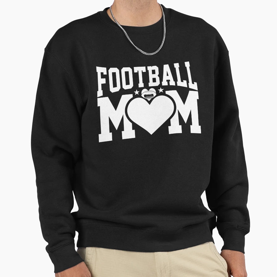Funny Womens Game Day Football Mom Sweatshirt - Streetwear Style for Adults - T-Shirt, Sweatshirt, Hoodie