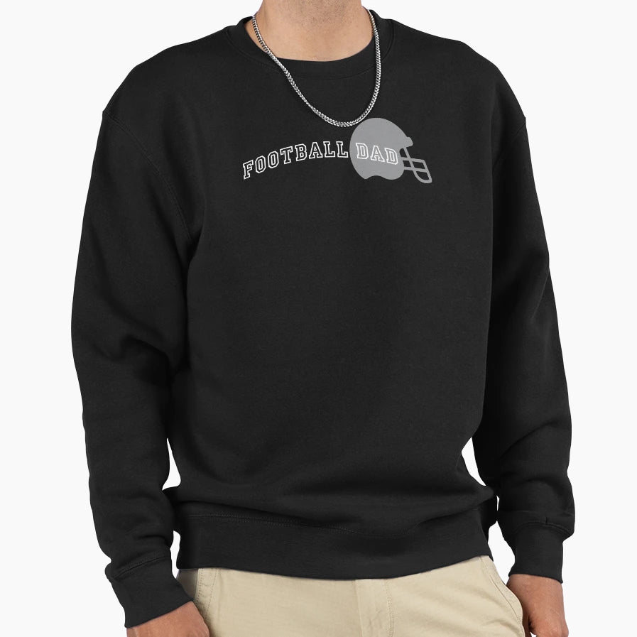 Football Dad Sweatshirt - Trendy Graphic Unisex - T-Shirt, Sweatshirt, Hoodie