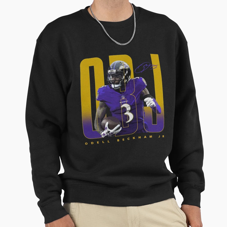 Odell Beckham Jr T-Shirt - Minimalist Print for Adults - T-Shirt, Sweatshirt, Hoodie