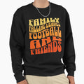 Fall Falling Leaves Football Friends Sweatshirt - Trendy Graphic Men Women - T-Shirt, Sweatshirt, Hoodie