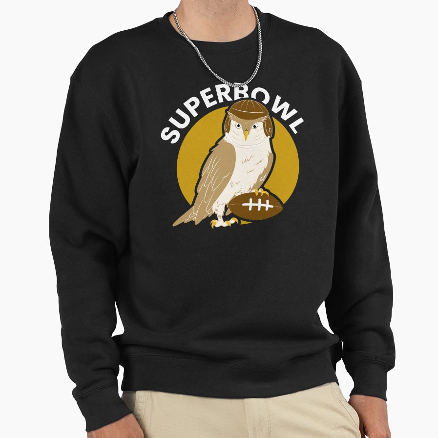 Funny Owl Sweatshirt - Streetwear Style Unisex - T-Shirt, Sweatshirt, Hoodie